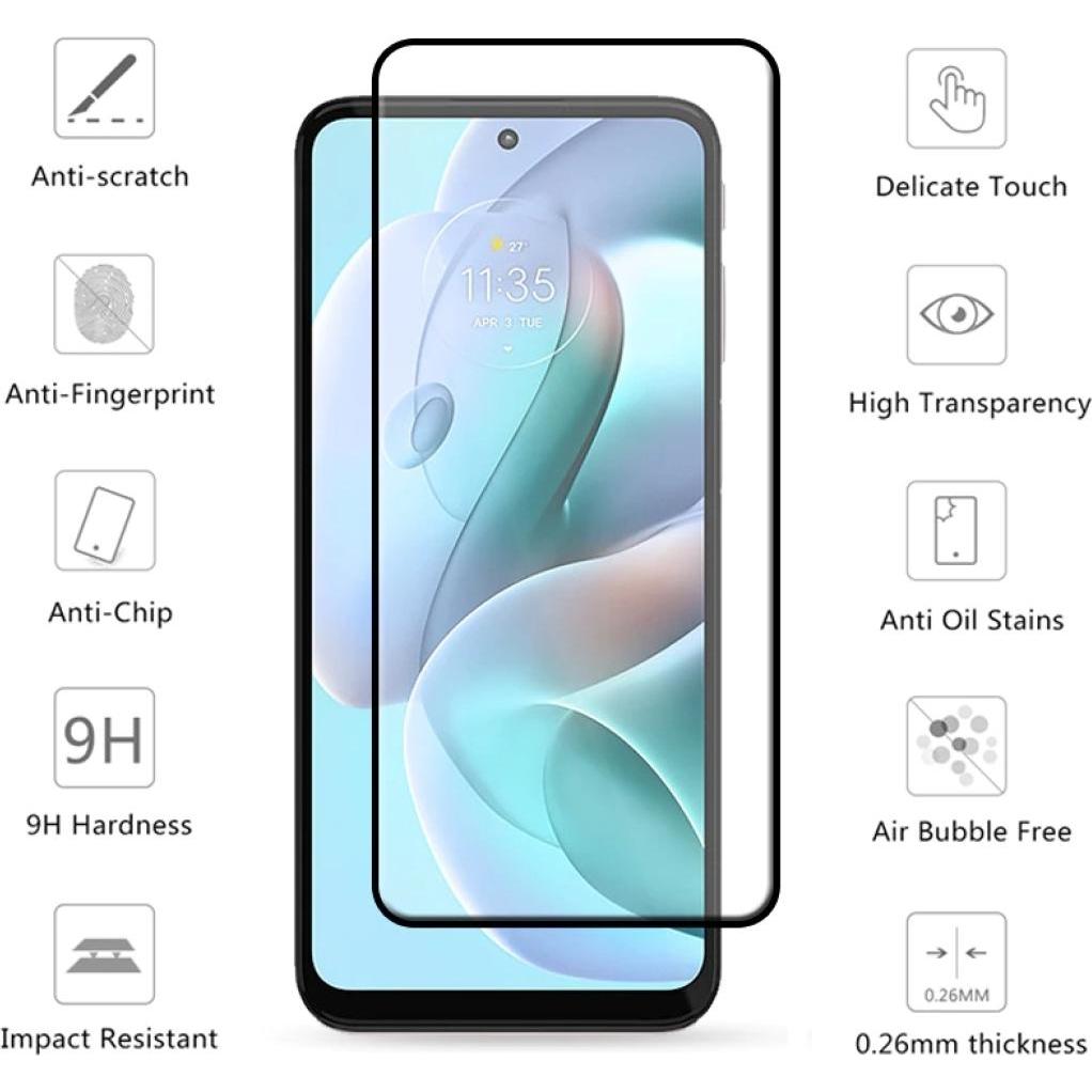 Thumbnail - Screenguard Motorola Moto G41 Full Screen Panzerglas Schutzfolie 2.5D 9H (1 Stück, Motorola Moto G41), Smartphone Schutz...