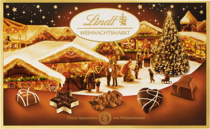 Lindt Christmas market chocolates Assorted (130 g)
