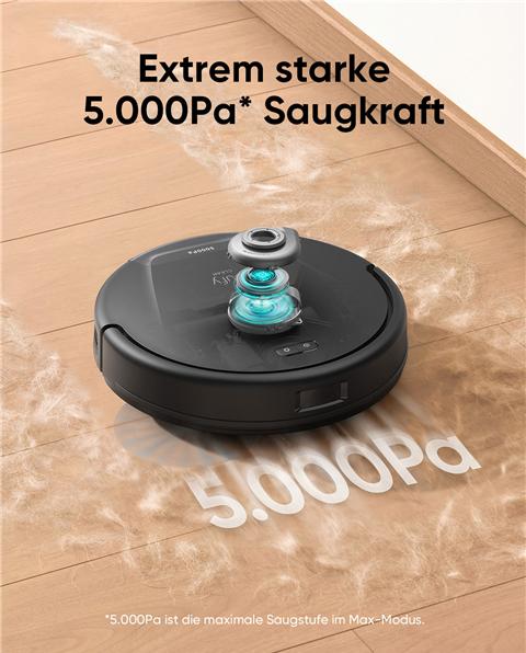 Actual product image eufy L60 Hybrid (5000 Pa, Wiping cloth)