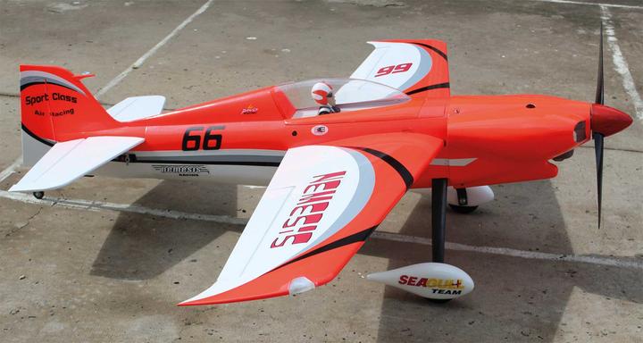 Actual product image Seagull Models Nemesis NXT F1 Air Race (Scale Helicopter)