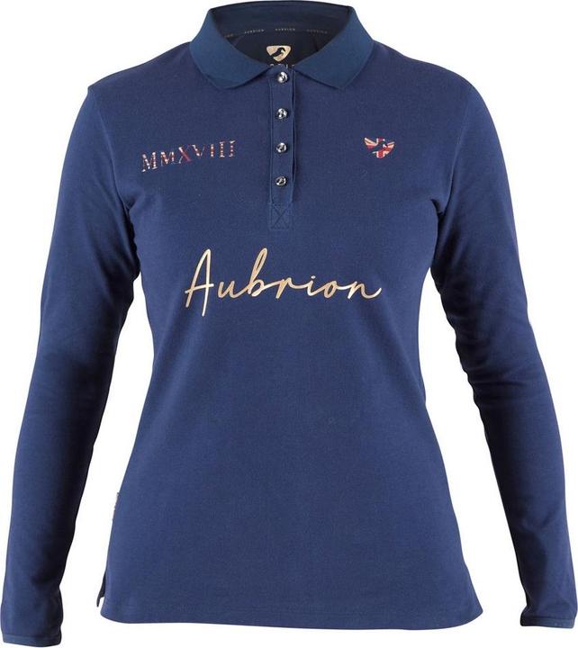 Immagine prodotto Aubrion Team Maglietta Polo Manica Lunga Donna (XXL)