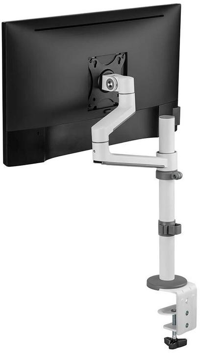 Produktbild Neomounts Tischhalterung 100x100 -8kg 17-27"/h?v/neig/schwenk/Klemme/wei? (Tisch, 27", 8 kg)