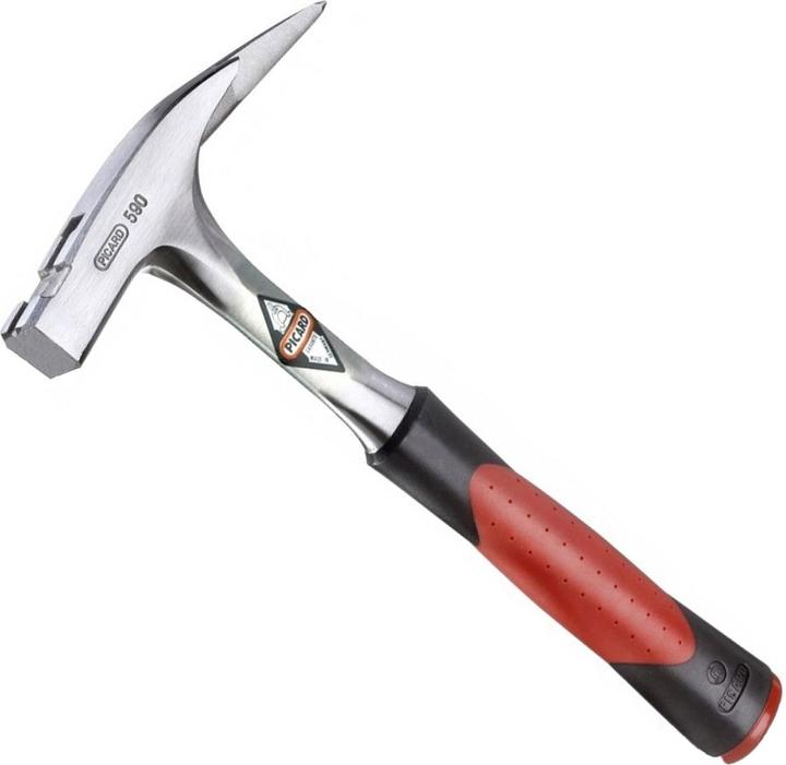 Actual product image Picard Roofing hammer 590 2-K-handle, smooth web, all-steel 860 g (860 g)