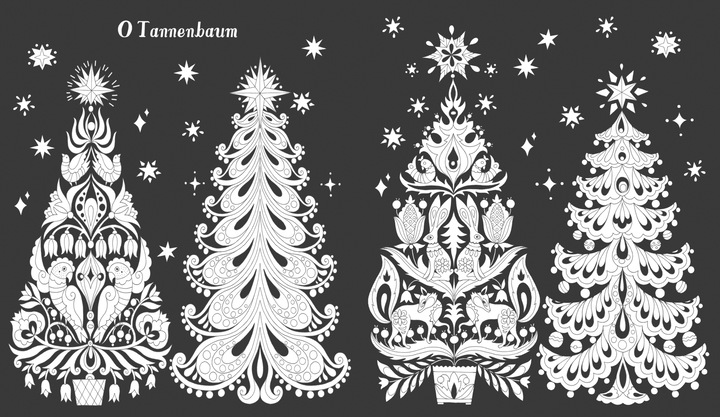 Actual product image Christmas - Patterns and Designs to Colour