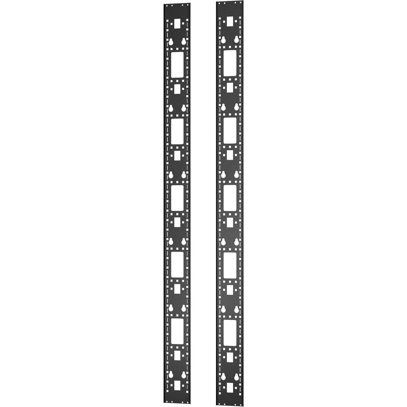 APC Zubehörkanal Easy Rack ER7RCC42 1 Paar, Serverschrank Zubehör, Schwarz