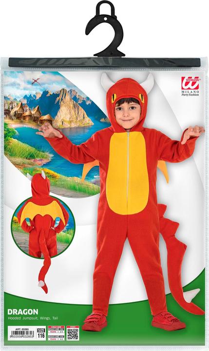 Produktbild Widmann Kostüm Drache