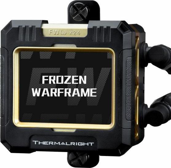 Produktbild Thermalright Frozen Warframe 240 Computer case, Processor All-in-one liquid cooler 12 cm Black 1...