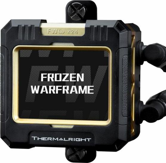 Produktbild Thermalright Frozen Warframe 240 Computer case, Processor All-in-one liquid cooler 12 cm Black 1...