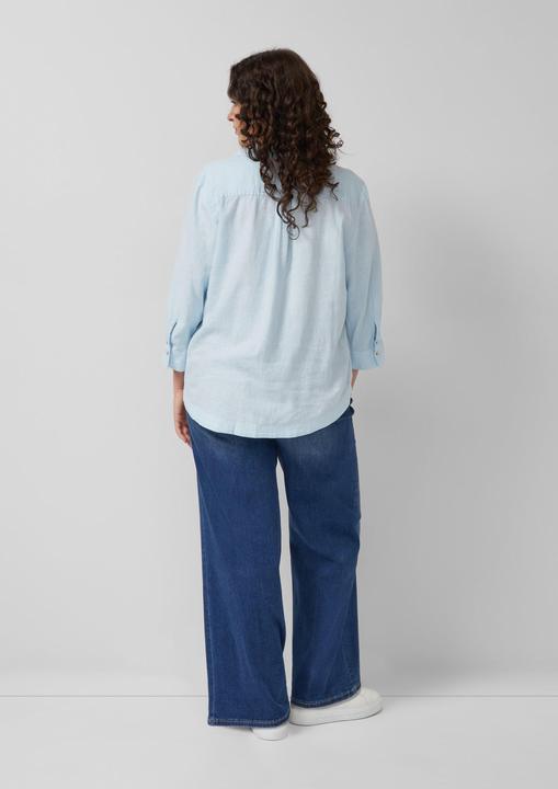 Immagine prodotto s.Oliver Leinenmix-Bluse mit 3/4-Ärmeln und Turn-up (46)