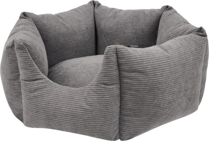 Actual product image Nordic Paws - Dogbed ComfyHex - Anthracite - Small 55 x 55 x 24 cm (Dog)