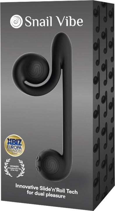 Produktbild Snail Vibe Duo Vibrator Schwarz