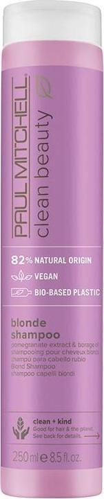 Produktbild Paul Mitchell Clean Beauty Blonde Shampoo 250 ml (250 ml, Silbershampoo)