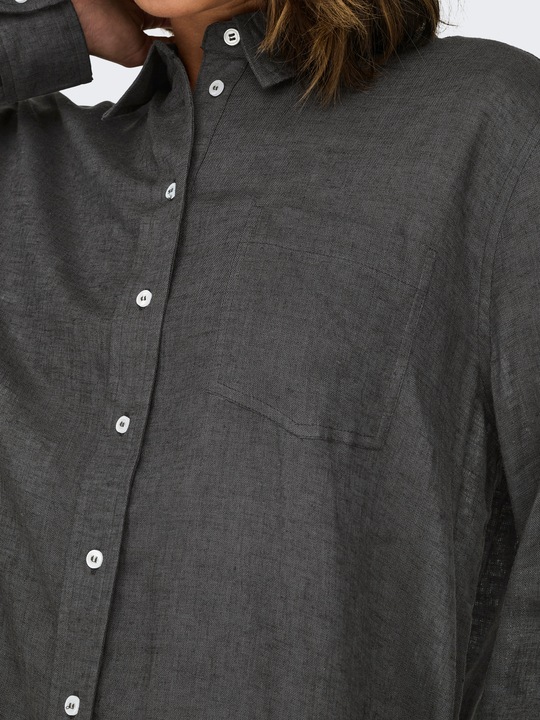 Immagine prodotto Only Camicia monocolore in misto lino Camicia (L)
