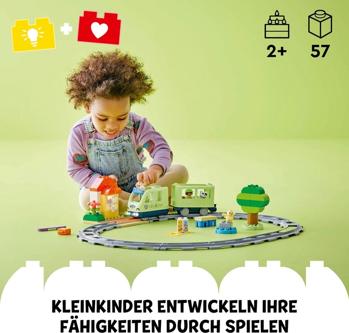 Image du produit LEGO Interaktive Abenteuer-Eisenbahn (10427)