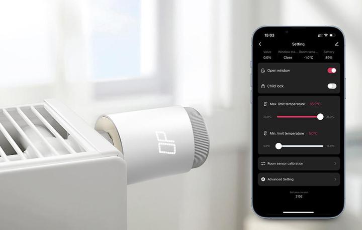 Produktbild Avatto Smart Thermostat Radiator Valve TRV10 Zigbee Tuya