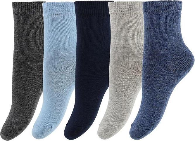 Produktbild Minymo Socken Uni 5er Set Dark Navy Gr. 31-34 (5er Pack, 31 - 34)
