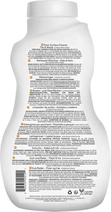 Actual product image Attitude Nature+