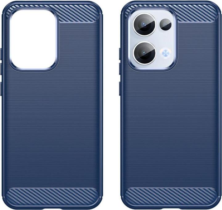 Actual product image Cover-Discount OPPO Reno13 - Metall Carbon Look Hülle (Oppo Reno 5G)