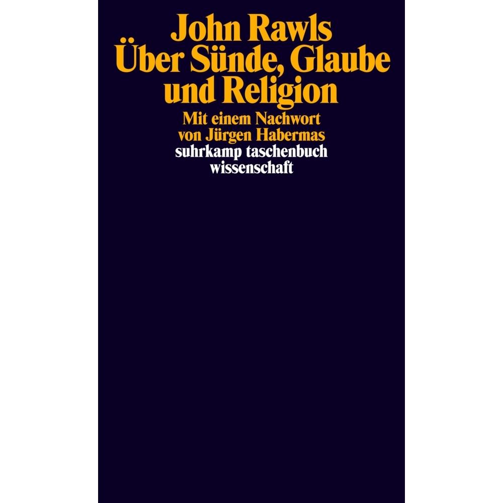 Über Sünde, Glaube und Religion, Sachbücher von John Rawls