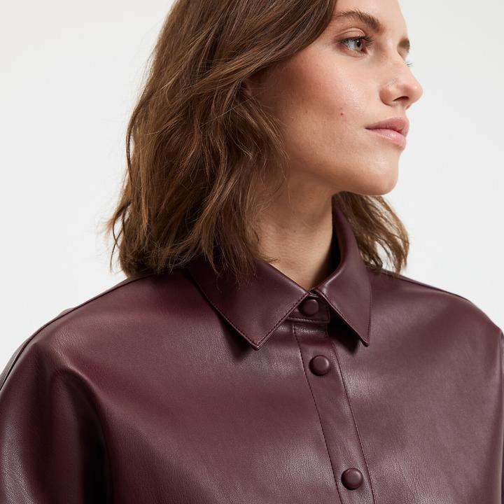 Immagine prodotto La Redoute Collections Hemd aus Kunstleder (48)