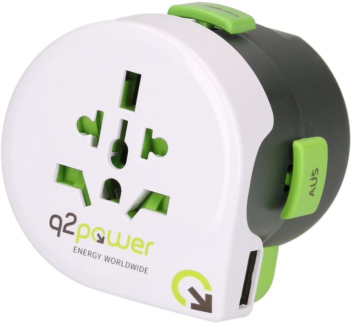 Produktbild Q2 Power Q2Power Weltreiseadapter "QDAPTER"