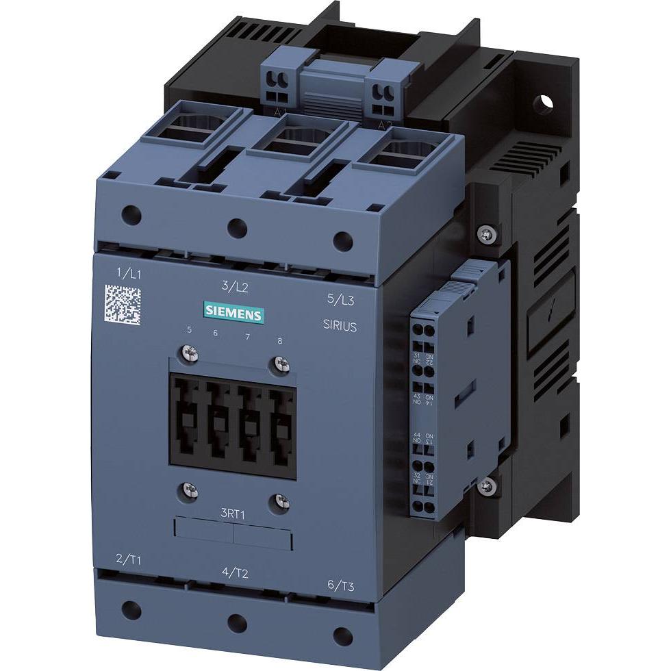 Siemens Leistungsschütz 64kW 3S 23-26VUC 115A 3RT1054-3AB36, Relais