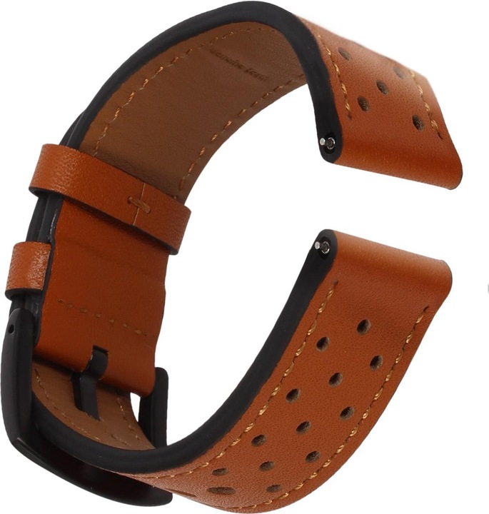 Actual product image Avizar Samsung Watch 4 leather strap (Leather, Galaxy Watch 4)
