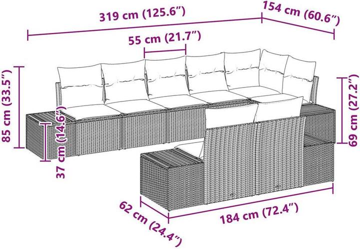 Produktbild vidaXL Miller