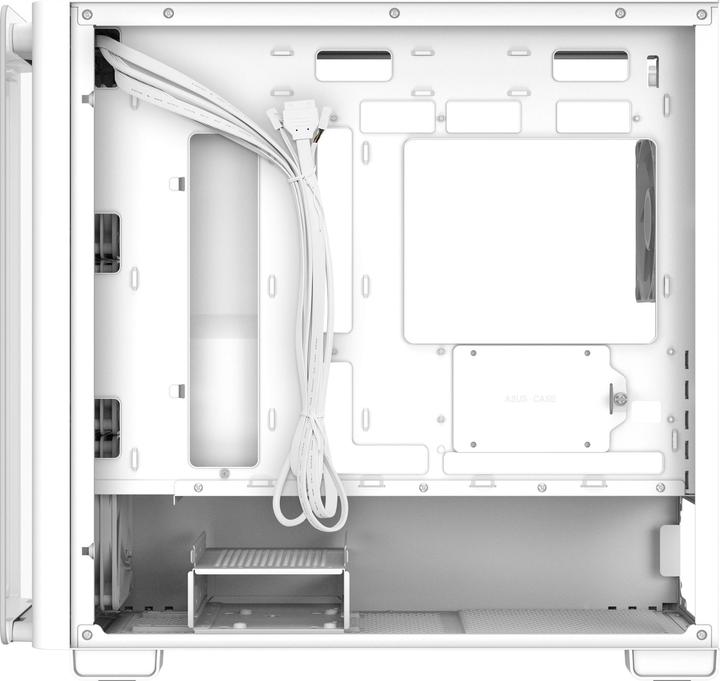 Actual product image ASUS Go A23 PLUS TG ARGB WHITE (mATX, Mini-ITX)