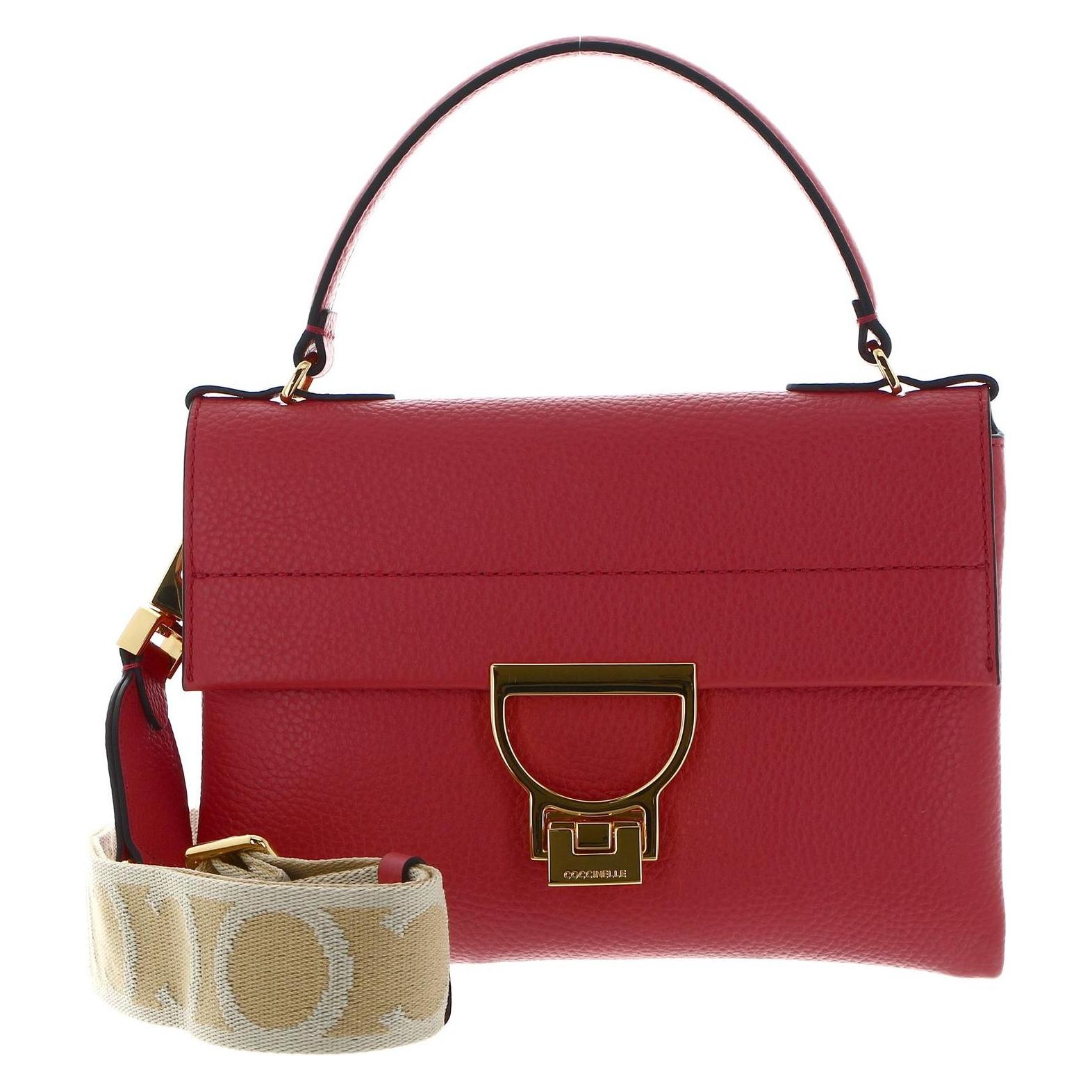 Coccinelle, Damen, Handtasche, Arlettis Signature Handbag Grained Leather