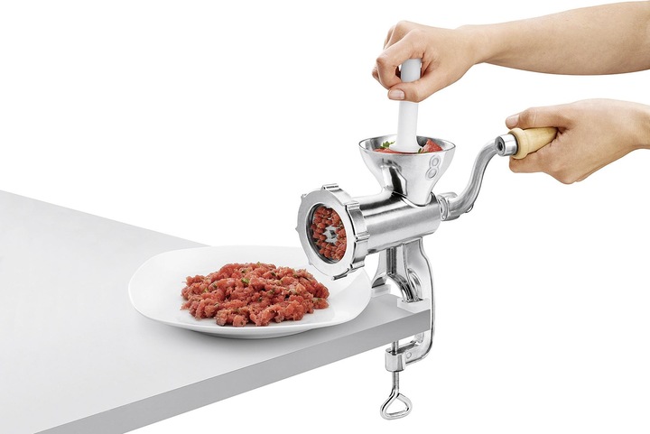Produktbild Metaltex Fleischwolf-Set 'Jack' Grösse 8 Alu