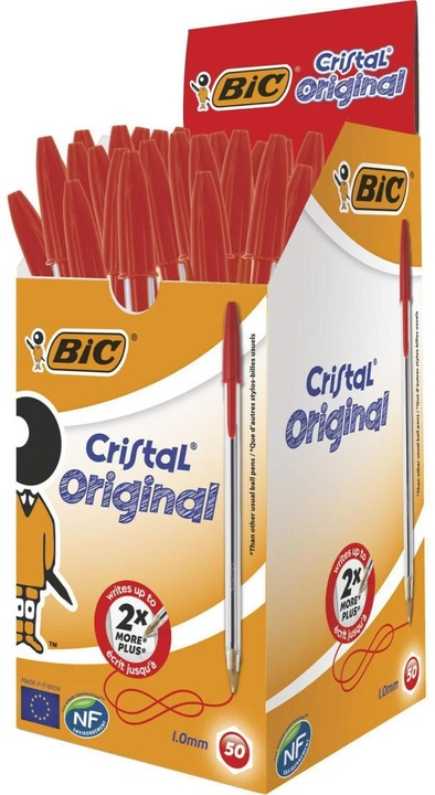 Bic Cristal M (Transparent, 50 x)