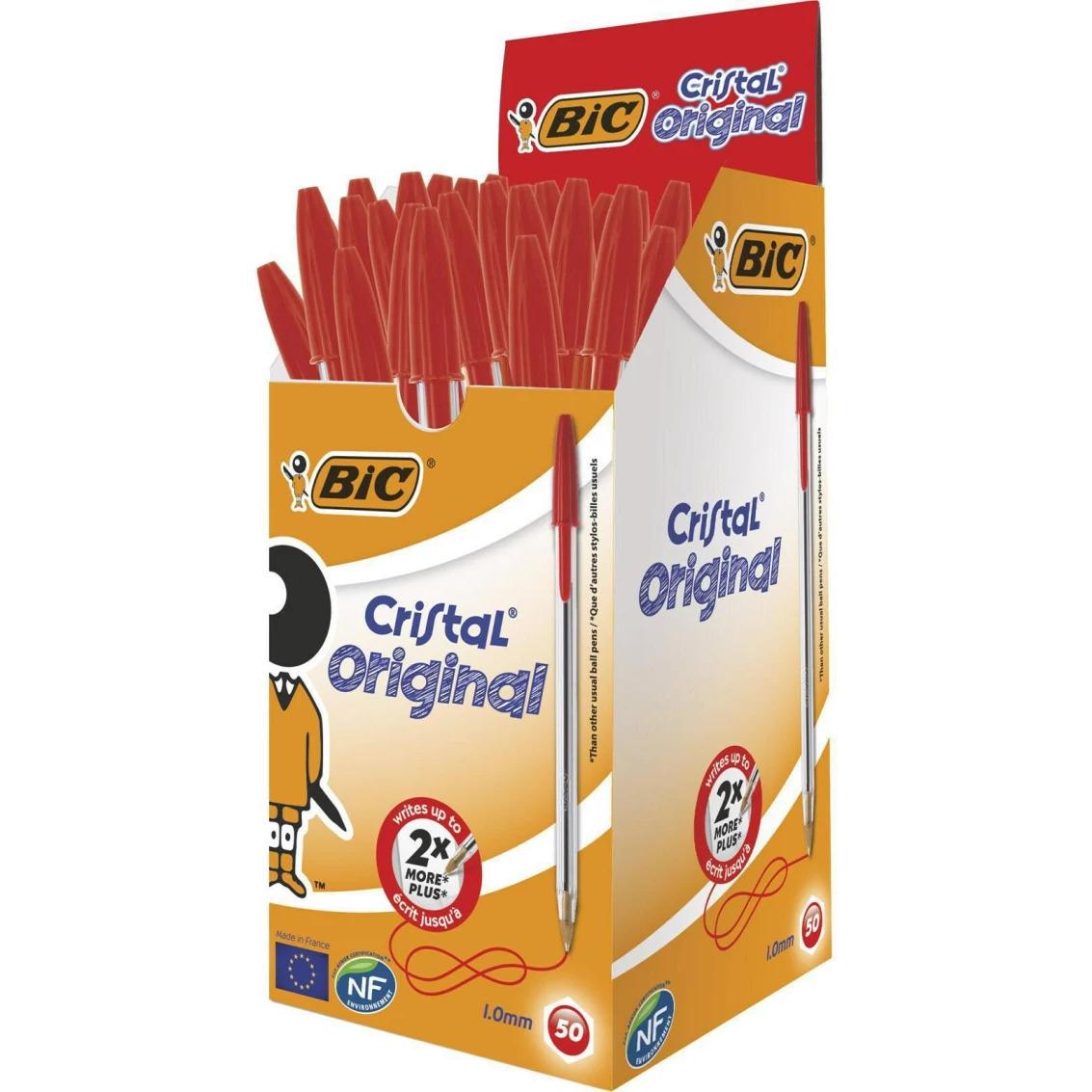 Bic, Schreibstifte, Cristal M (Transparent, 50 x)
