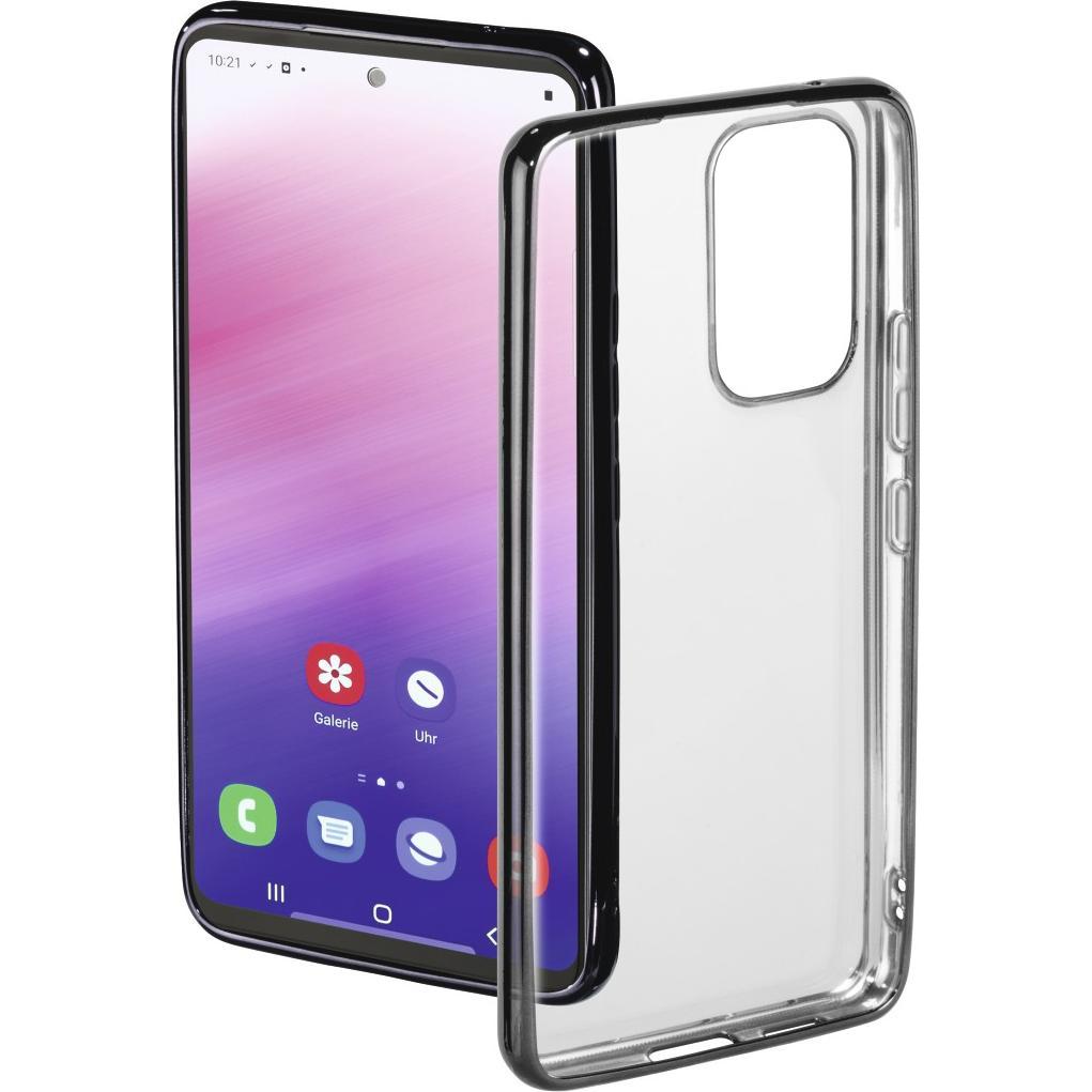 Hama Clear&Chrome (Samsung Galaxy A53 5G), Cover smartphone, Nero