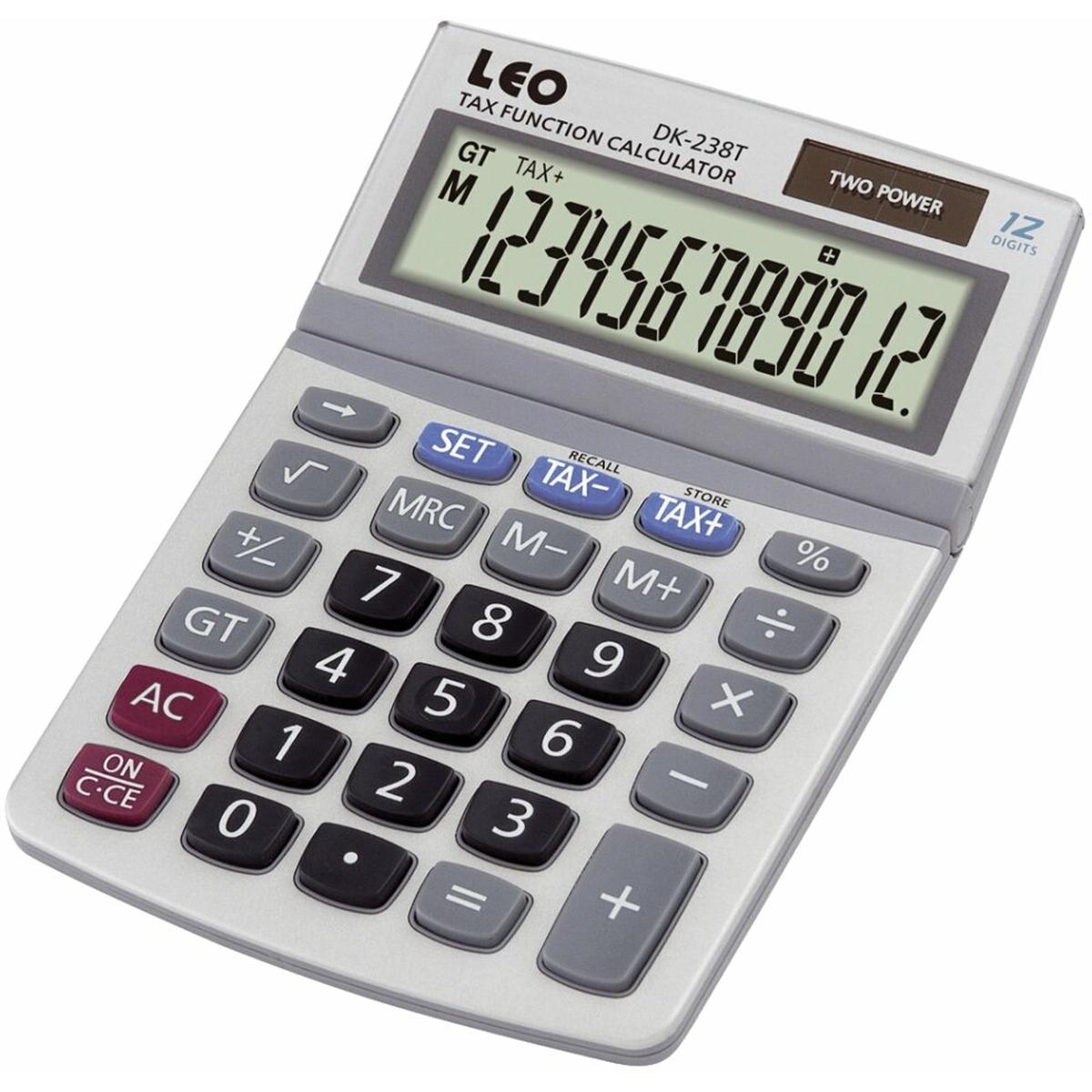 Leo, Taschenrechner, Tischrechner (Batterien, Solarzellen)