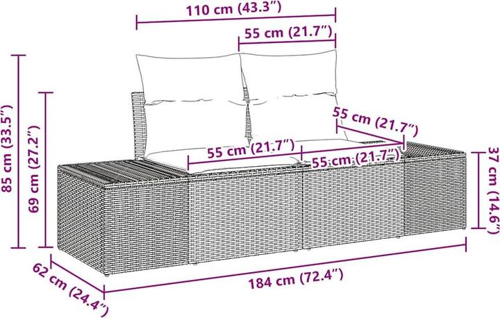 Produktbild vidaXL Rayden