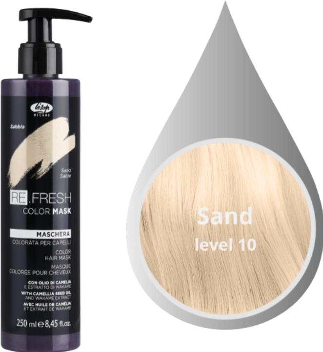 Image du produit Lisap Masque couleur ReFresh sable 250ml (250 ml)