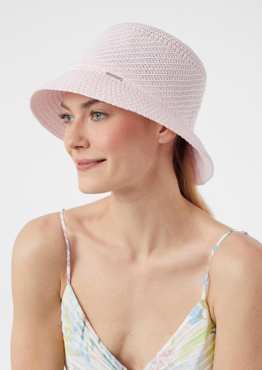 Image du produit Comma Hut Hut aus Baumwollmix mit Strukturmuster (Taille unique)