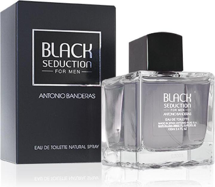 Actual product image Antonio Banderas Seduction In Black (Eau de toilette, 100 ml)