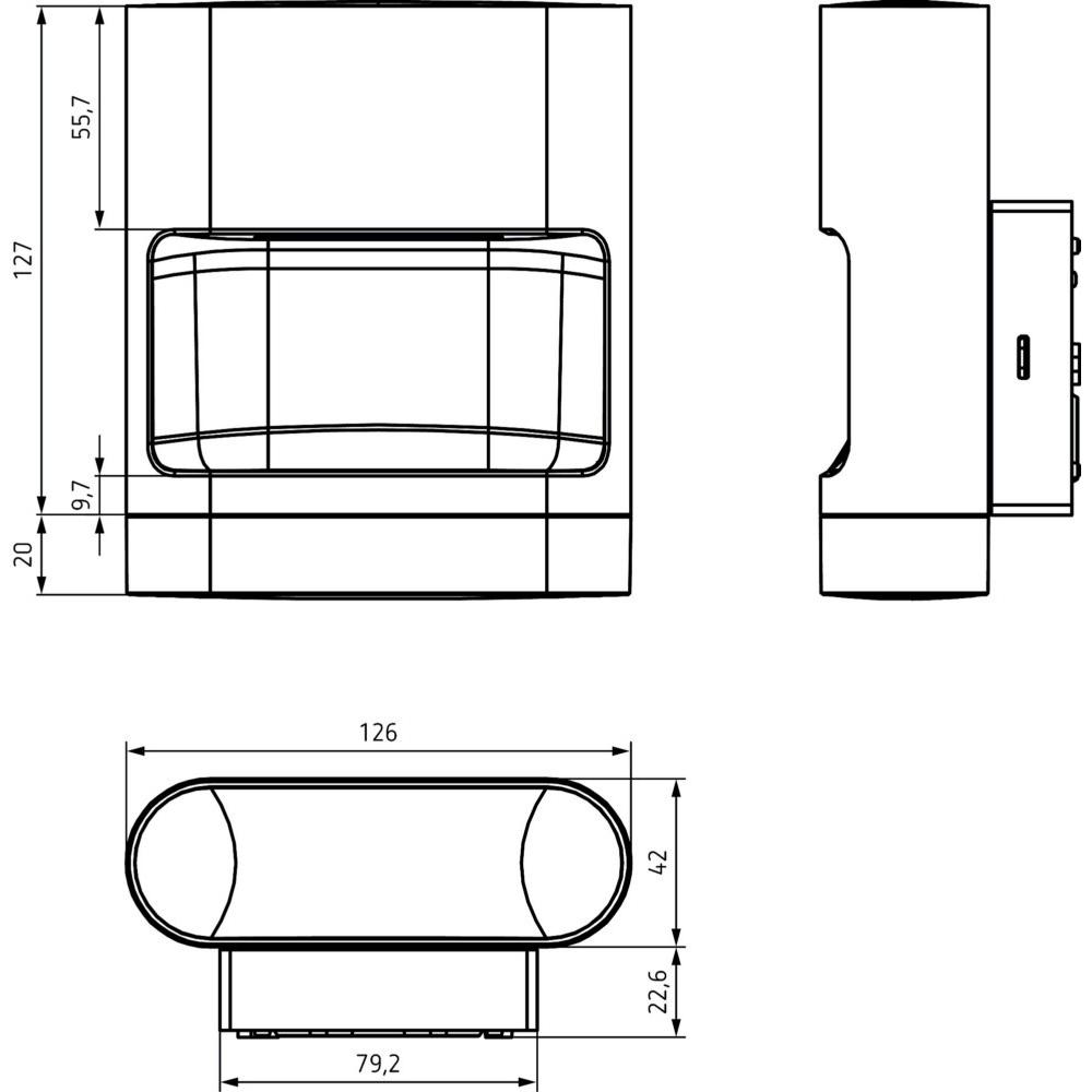 Thumbnail - Theben, Gartenbeleuchtung, theLeda D SUL AL (1235 lm, IP55)