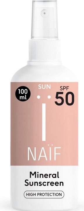 Image du produit Naïf Näif Adult Sun Spray SPF50 Spray Solaire 100 ml (Spray solaire, SPF 50, 100 ml, 133 g)