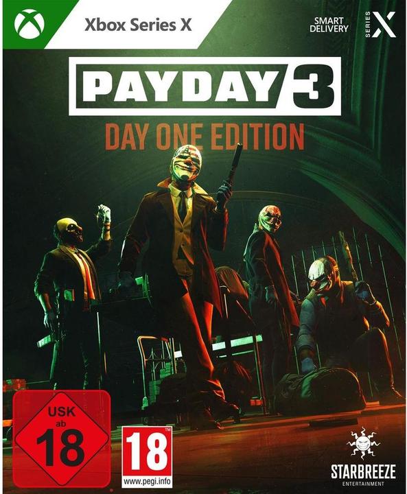 Actual product image Deep Silver PAYDAY 3 Day One Edition (Xbox Series X, DE)