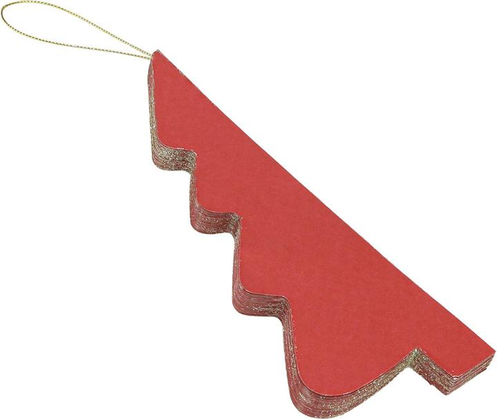 Actual product image Decoris Tree red 20cm