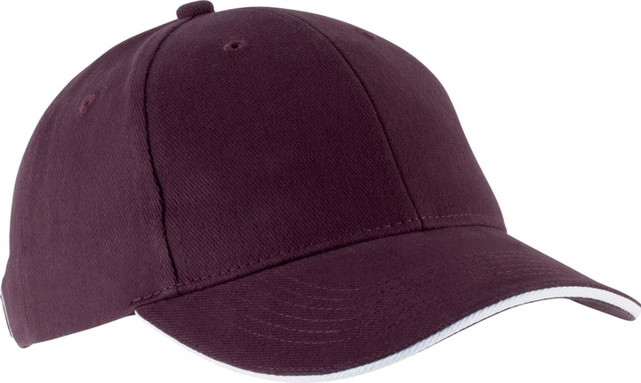 White, Burgundy Red