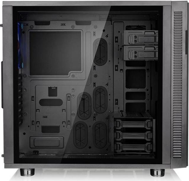Actual product image Thermaltake Suppressor F31 - Tempered Glass Edition - Tower - ATX - without power supply (PS/2) (mATX, Mini-ITX, ATX)