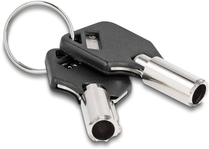 Produktbild Navilock Delock Notebook Sicherungsspiralkabel für USB Typ-A Buchse mit Schlüssel