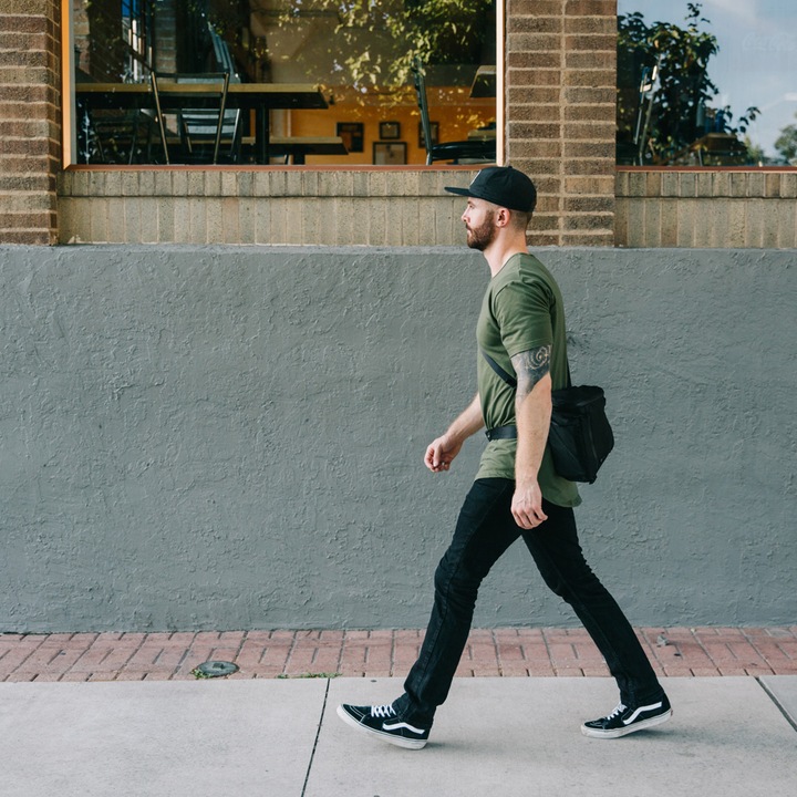 Actual product image Wandrd bag Detour 5 bag - black (Camera shoulder bag)