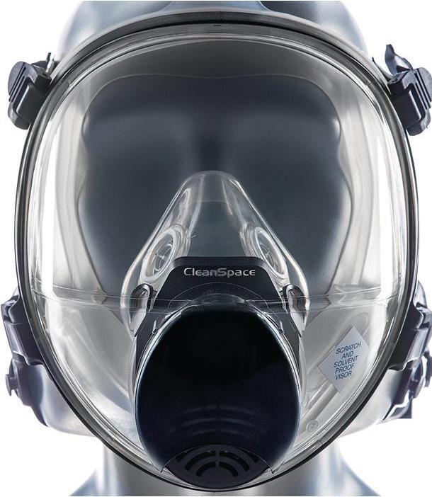 Produktbild CleanSpace Atemschutzvollmaske PAF-1014 EN 12942 ohne Filter, mit Polycarbonatscheibe gross (1x)