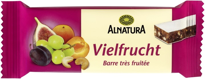 Produktbild Alnatura Bio Vielfrucht Riegel 40g (40 g)