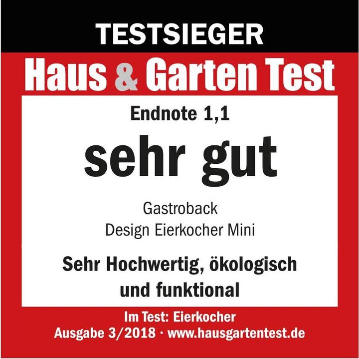 Image du produit Gastroback Design Mini (Prise UE)